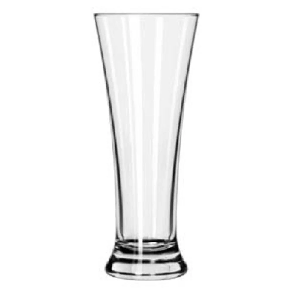 Libbey 247 16 Oz Pilsner Glass Flared with Safedge Rim Glass Clear
