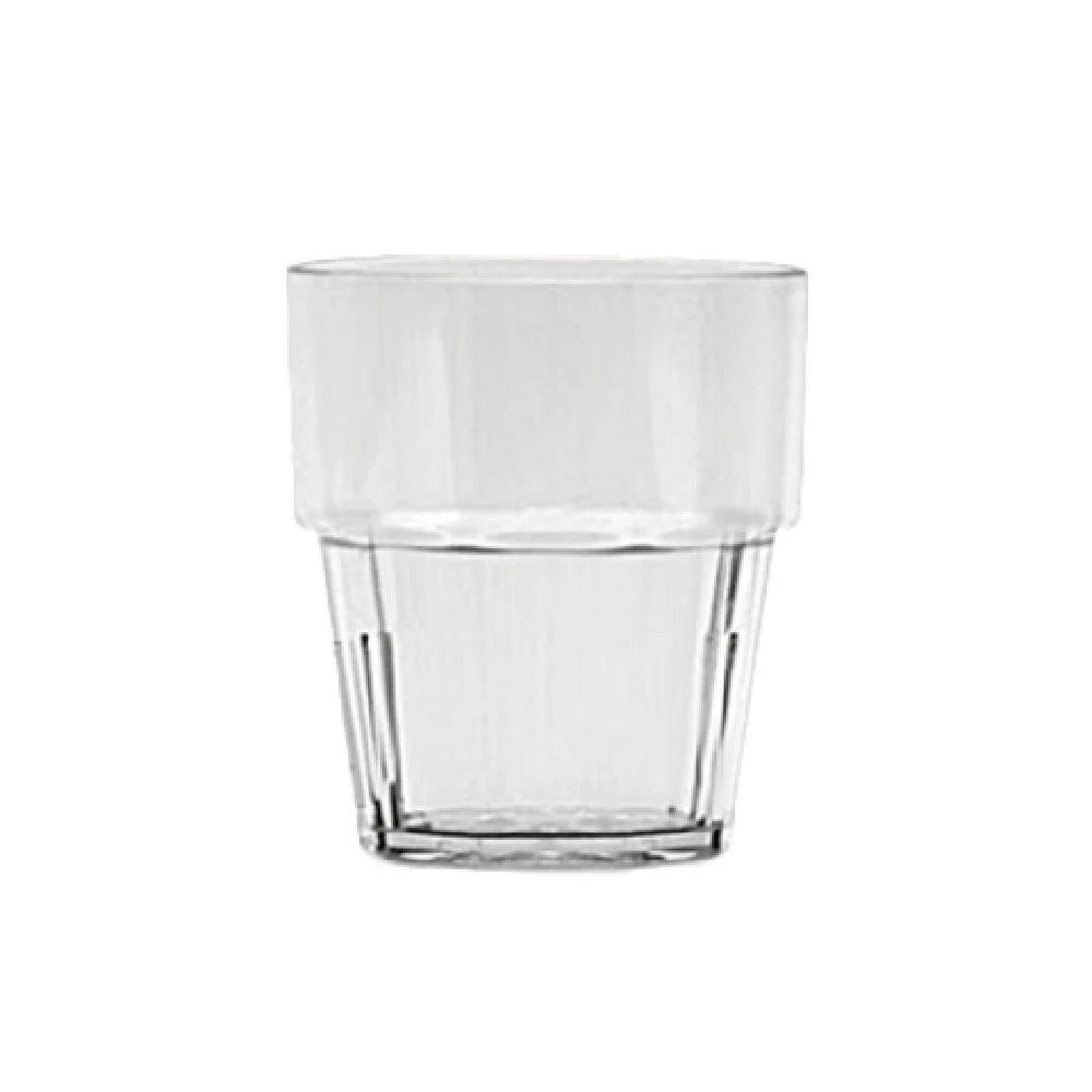 Thunder Group PLPCTB108CL 8 Oz Break-Resistant Rocks Glass Polycarbonate Clear