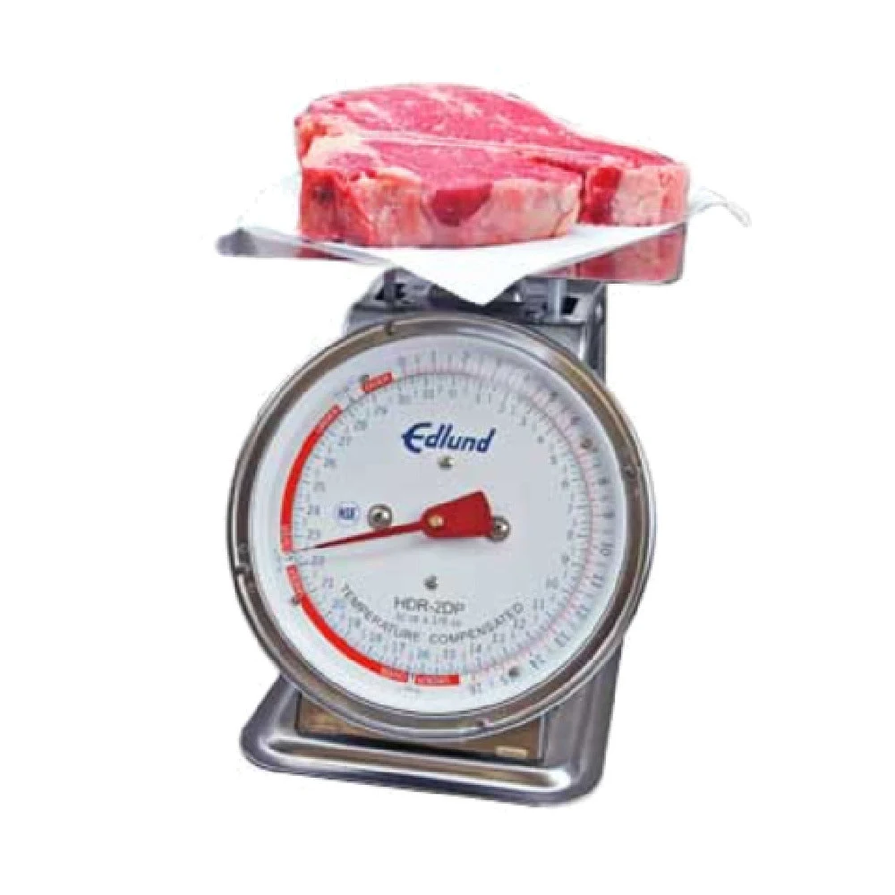 Edlund HDR-2DP 32 oz Scale Portion Dial Type Stainless Steel Top Loading