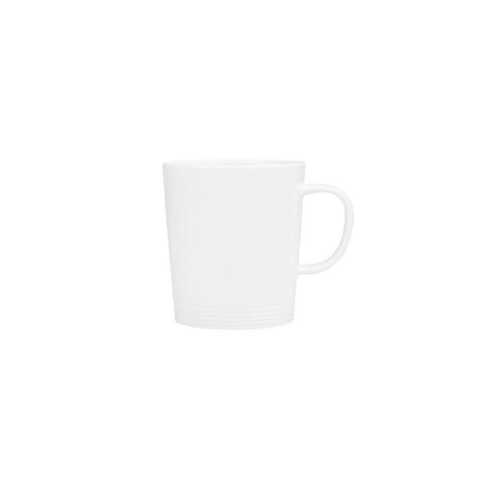 Fortessa FBC-INCA-888 11.5 Oz China Mug Non-Stackable 4 Packs