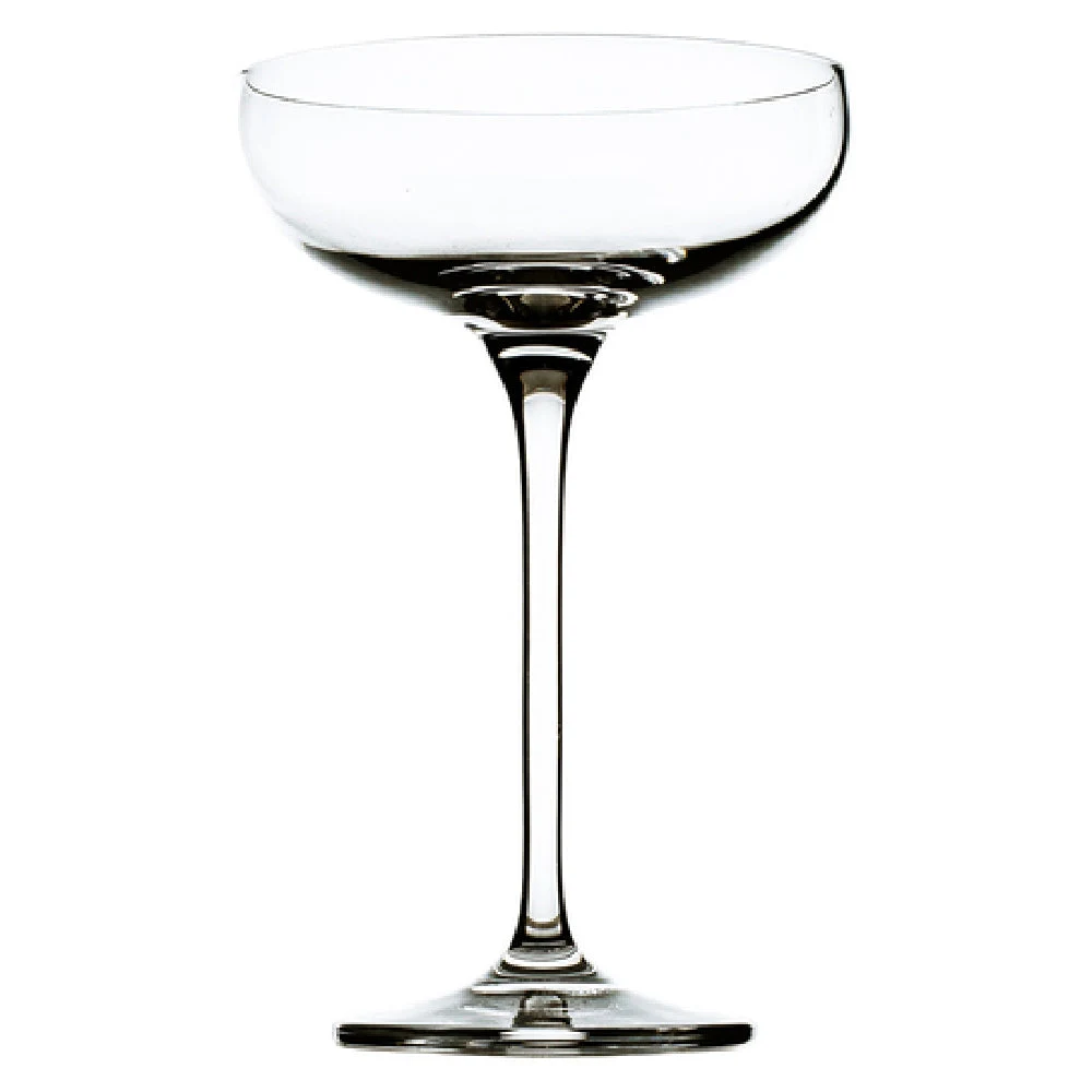 Hospitality Brands HGK50240-006 9.5 Oz Coupe Glass Lead-Free Crystal with Sheer Rim
