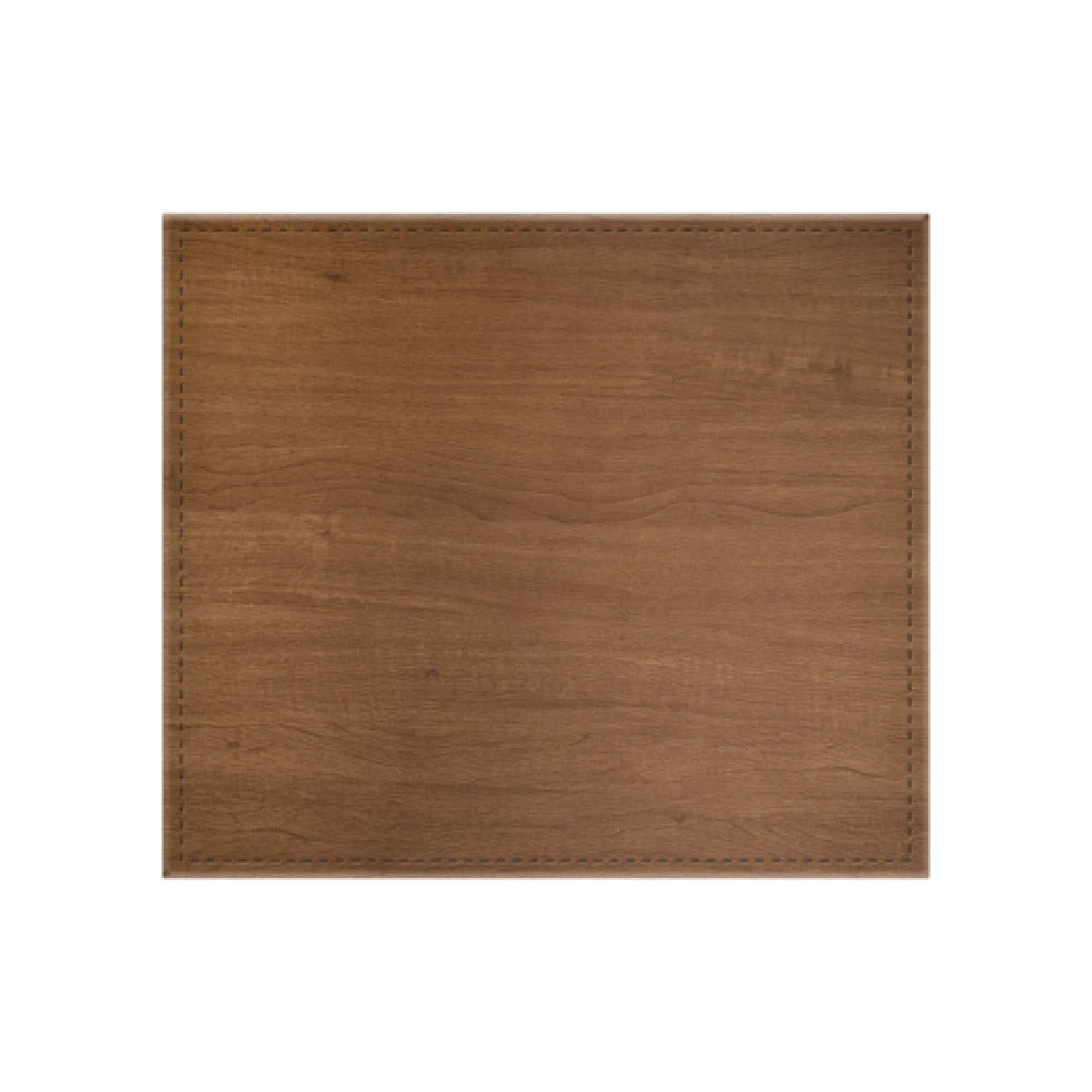 Risch TABLEMAT-SHERWOOD 15X13 Rectangular Placemat Faux Wood Non-Skid Backing