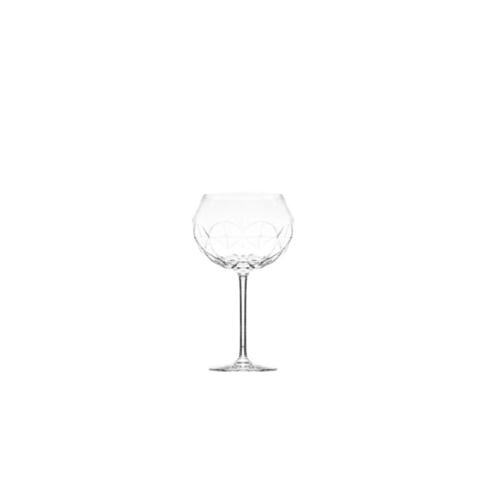 Hospitality Brands HG27435-012 19.5 Oz Handmade Glass Lead-Free Crystal Gin Tonic Glass
