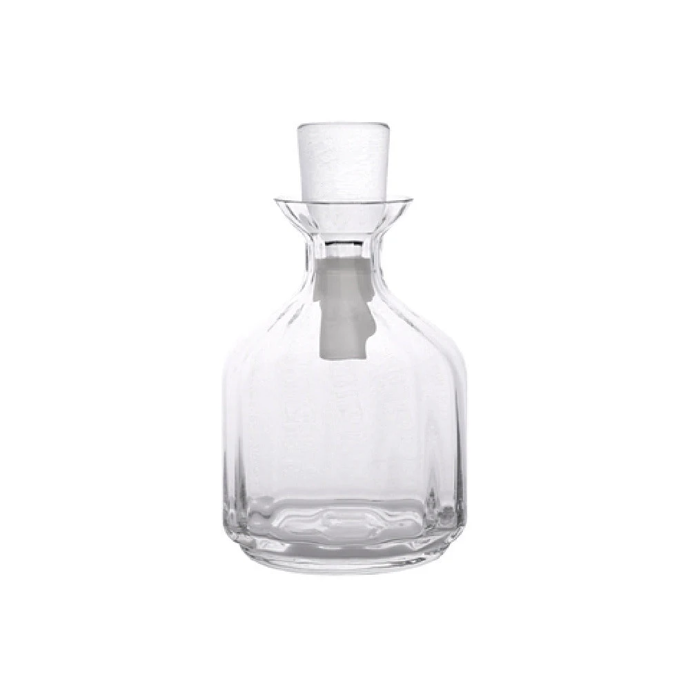 Steelite 6453BW027 12.0 Oz Decanter with Stopper Glass Medina Folio Unique