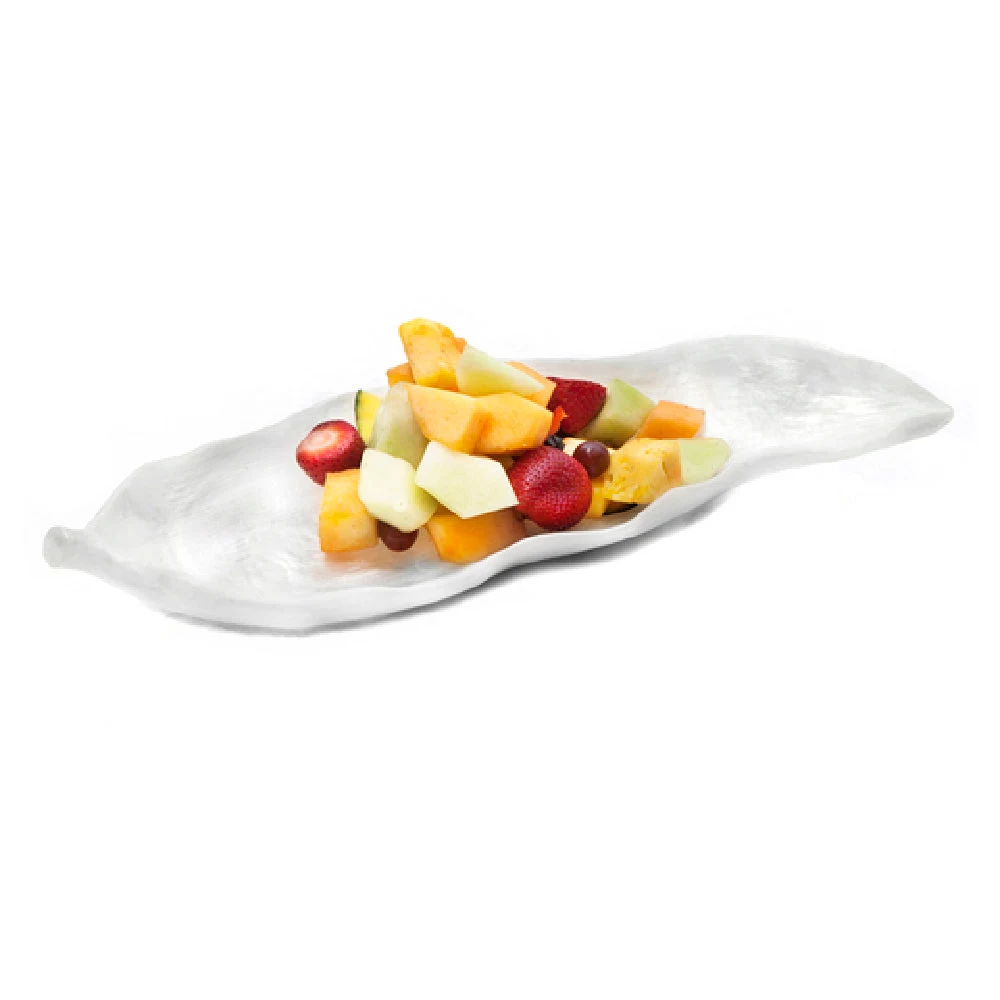 Steelite KMK2052SH 17 Inch Palm Leaf Tray Dishwasher Safe Resin