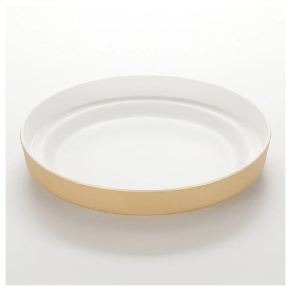 American Metalcraft MSEA12G 13 Inch Seafood Tray Melamine Gold