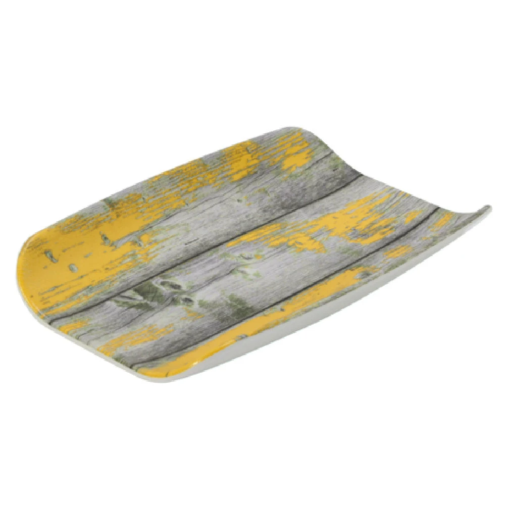 BauscherHepp TWD2480Y GN 1/4 Size Serving Tray 10-1/2 Inch by 6-1/2 Inch Melamine Two Tone