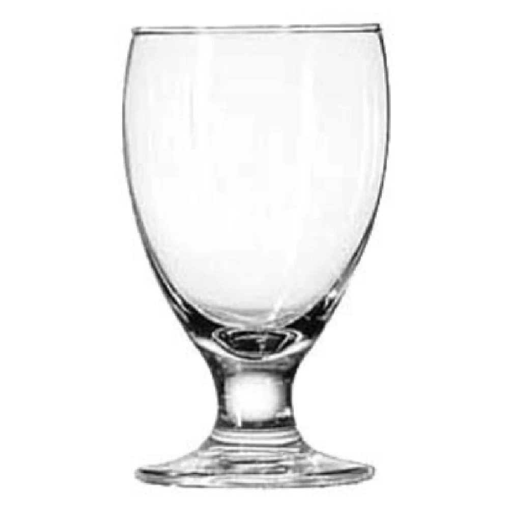 Libbey 3752HT 10-1/2 Oz Goblet Glass with Safedge Rim and Foot Guarantee