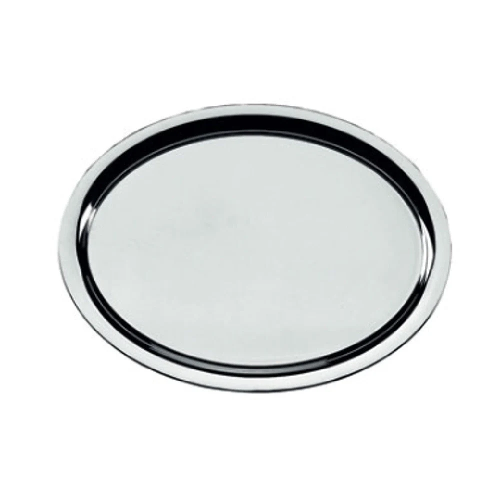 BauscherHepp 06.7543.6040 11-1/2 Inch Serving Tray Oval Stainless Steel with Descriptors
