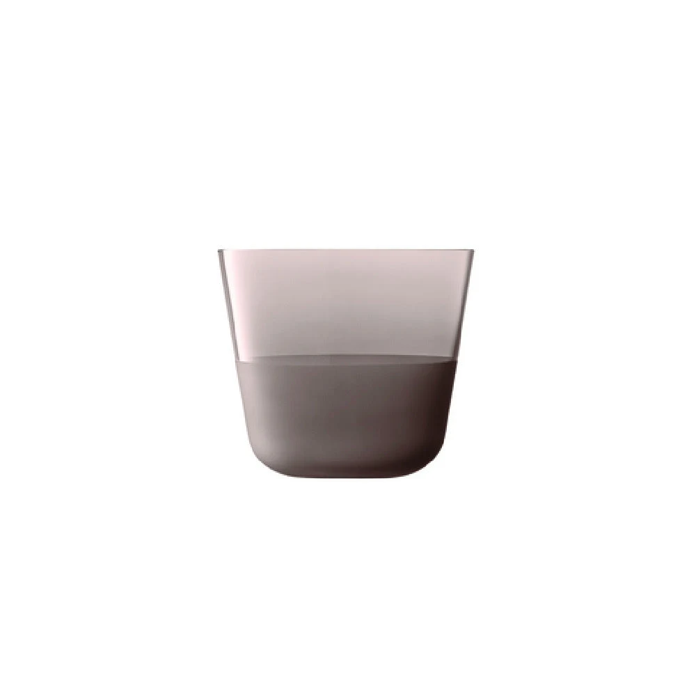 Hospitality Brands HGLAC08-002 9 Oz Tumbler Lead-Free Crystal Clear with Sheer Rim