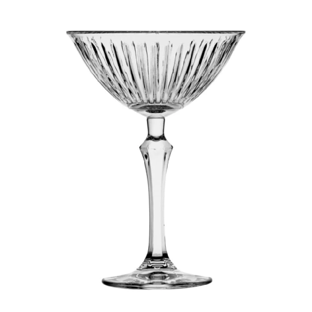 Steelite P440310 8 Oz Martini Glass Soda Lime for Upscale Service