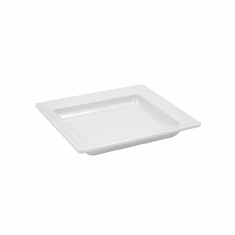 BauscherHepp T1240 6-15/16 Inch White Melamine Classico Tray Dishwasher Safe