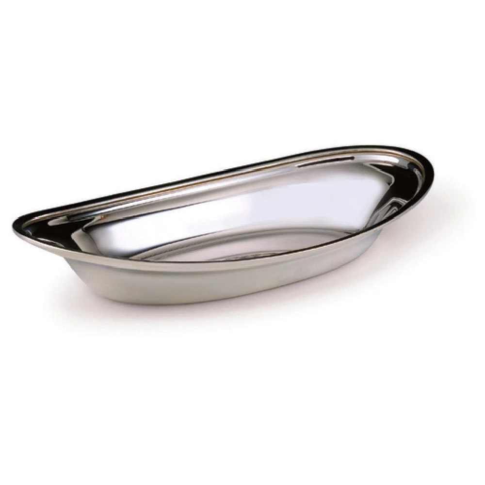 Steelite DW1609 9.0 Inch Oval Bread Tray with 18/10 Stainless Steel