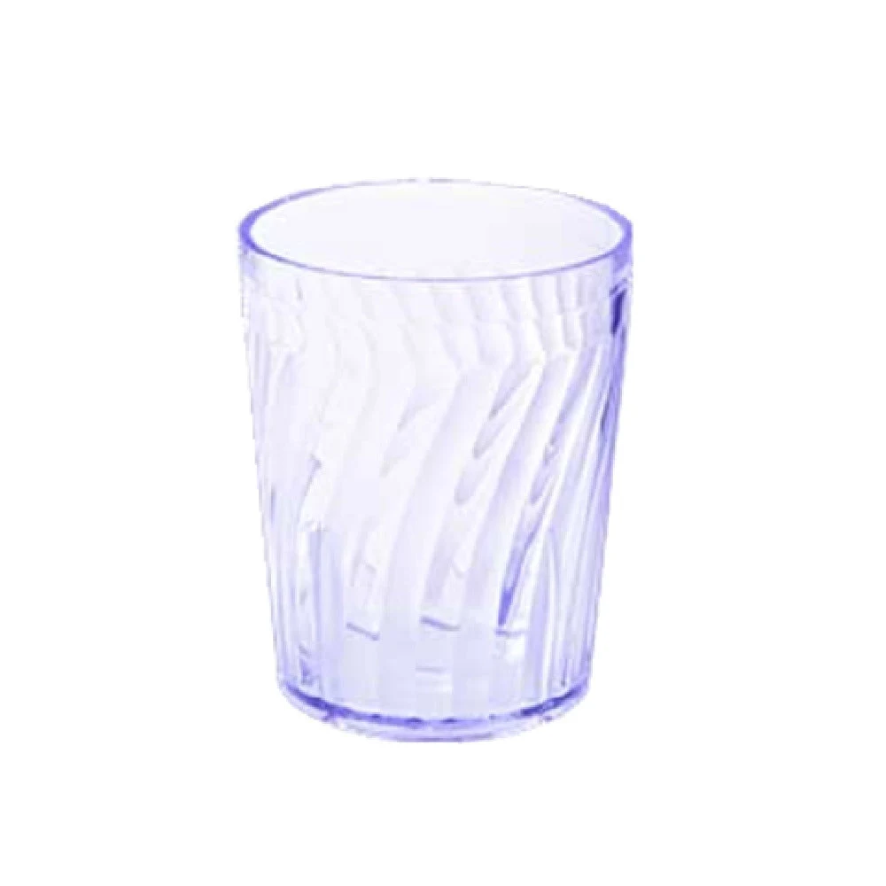 GET Enterprises 2206-1-BL 6 Oz. Textured SAN Blue Juice Tumbler