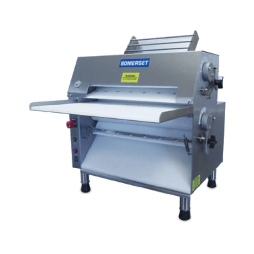 Somerset CDR-2000 22 Inch Dough Roller Electric Stainless Steel with Safety Sensors