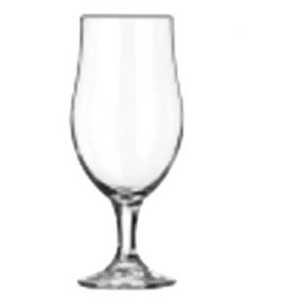 Libbey 920284 16-1/2 Oz Beer Glass Clear D.T.E. Stemmed Glass 12 Packs