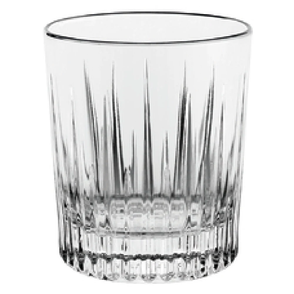 BauscherHepp 68091 11-1/5 Oz. Stackable Glass Cocktail Tumbler