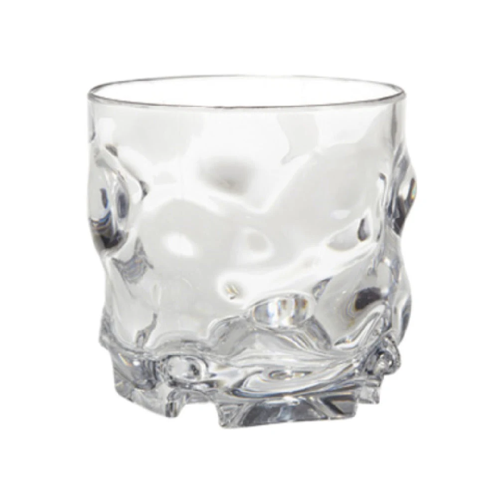 GET Enterprises SW-1439-1-CL 9 Oz Clear SAN Rocks Glass with NSF Certification