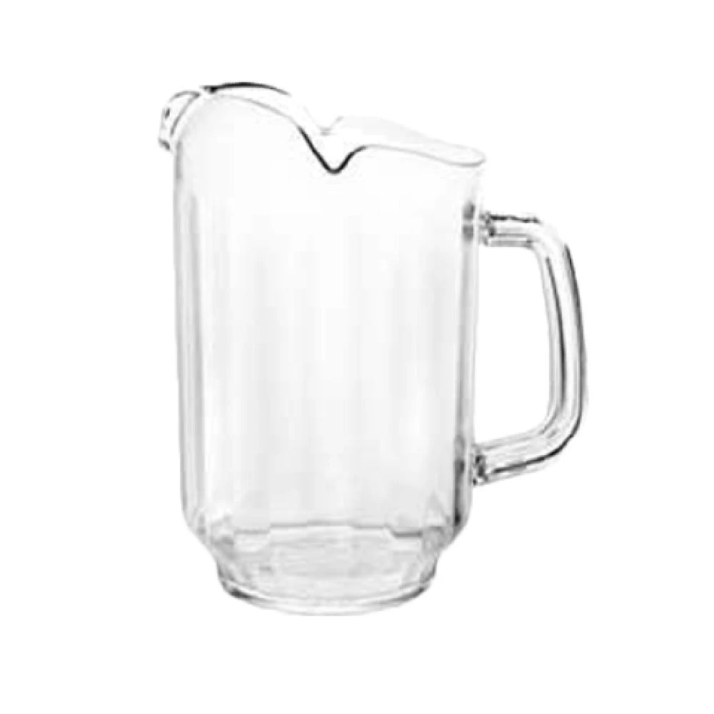 Thunder Group PLWP032CL 32 Oz Polycarbonate Three Spout Water Pitcher Clear