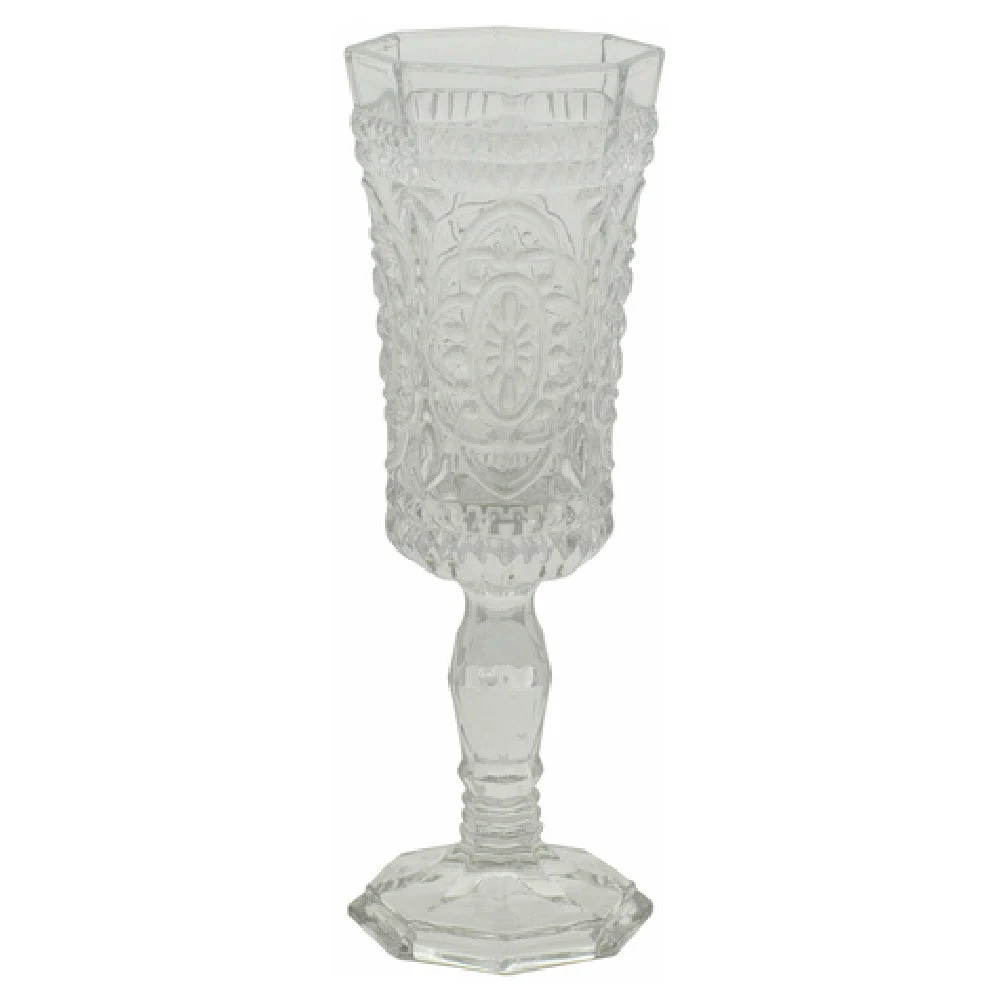 Ten Strawberry Street VAT-FLUTE-CLR-6 Flute Glass 4 Oz. 7-1/4
