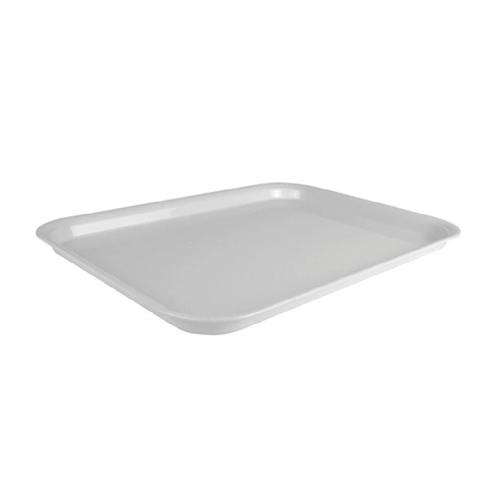 BauscherHepp T602 15-7/10 Inch White Rectangular Essence Tray Dishwasher Safe