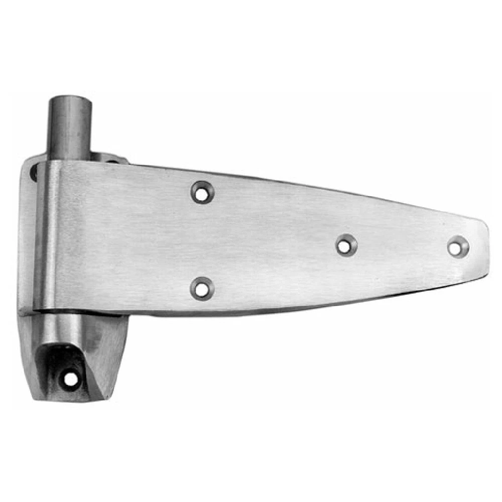 AllPoints 266282 10 Inch Hinge Cam Flush Left-Hand Satin Aluminum with Spring Assist