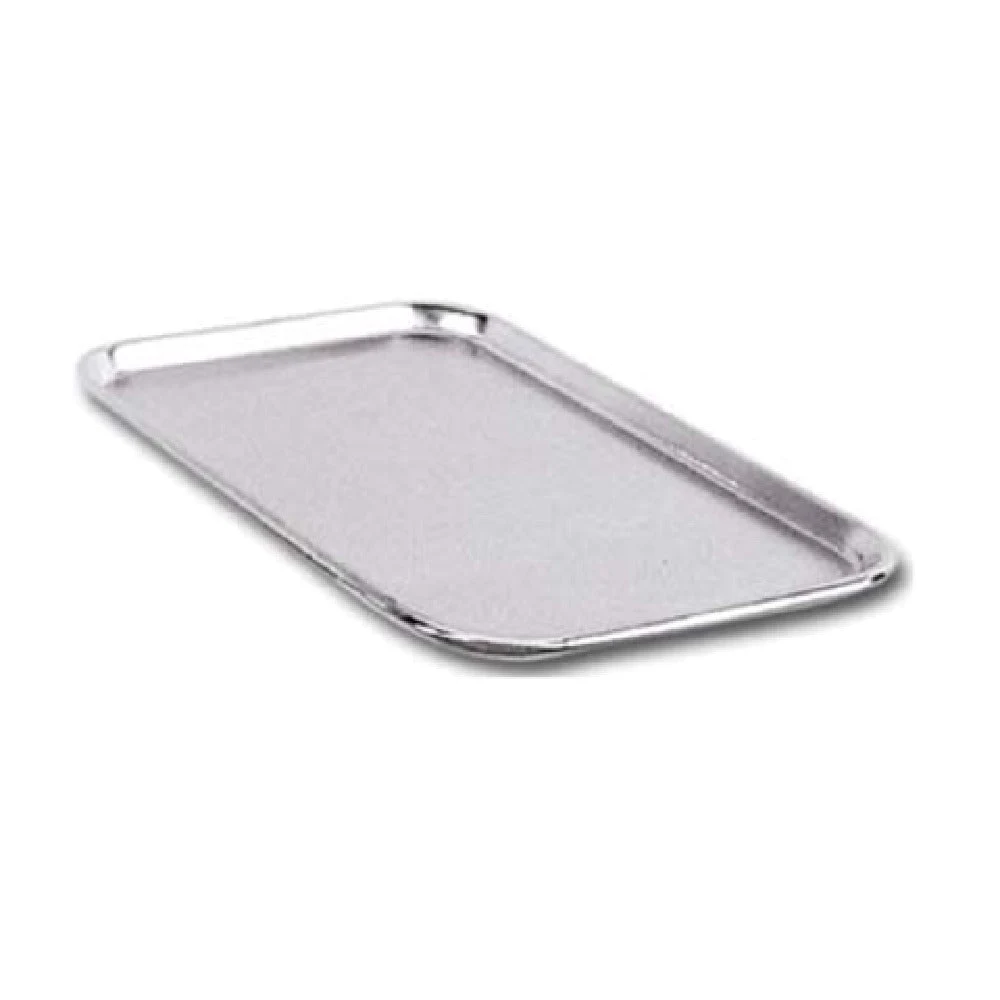 Admiral Craft SST-1418 14 Inch Serving Tray Open Bead Stainless Steel