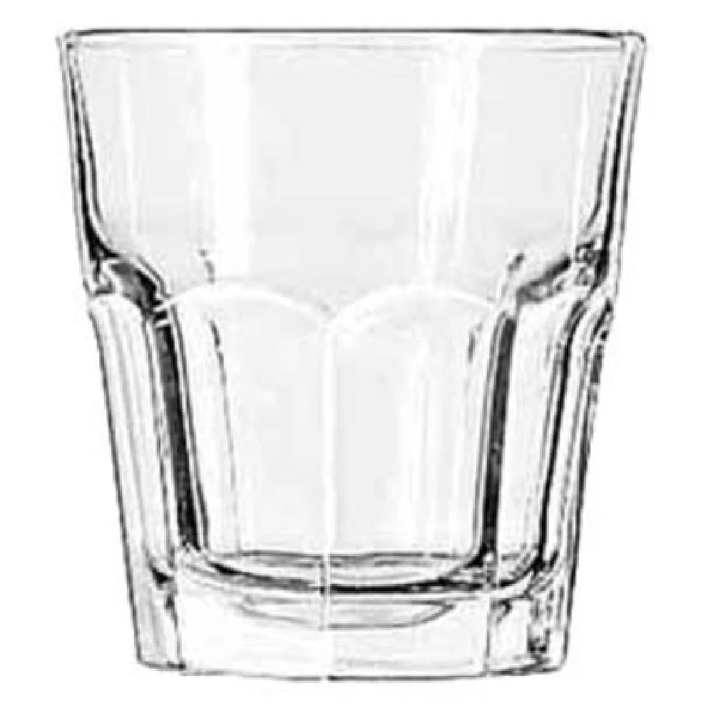 Libbey 15242 9 Oz Rocks Glass DuraTuff with Gibraltar Design - Case