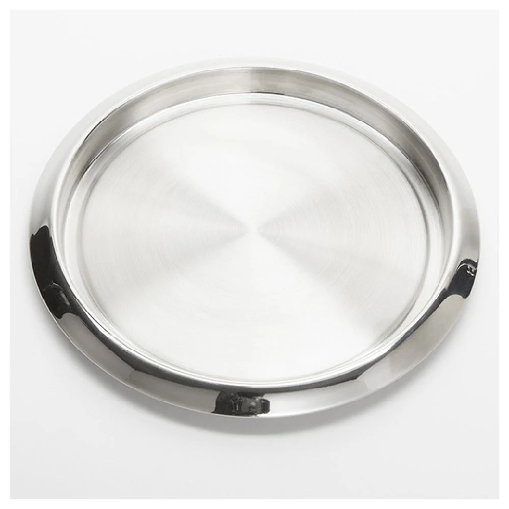 American Metalcraft SSBT11 11 Inch Diameter Round Bar Tray Stainless Steel