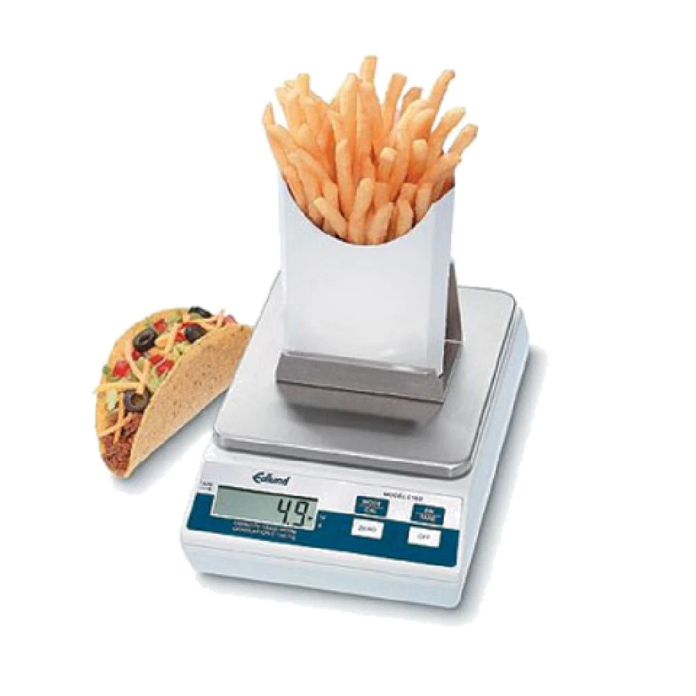 Edlund E-160 FF 6 Inch Plastic and Stainless Steel Digital Portion Scale