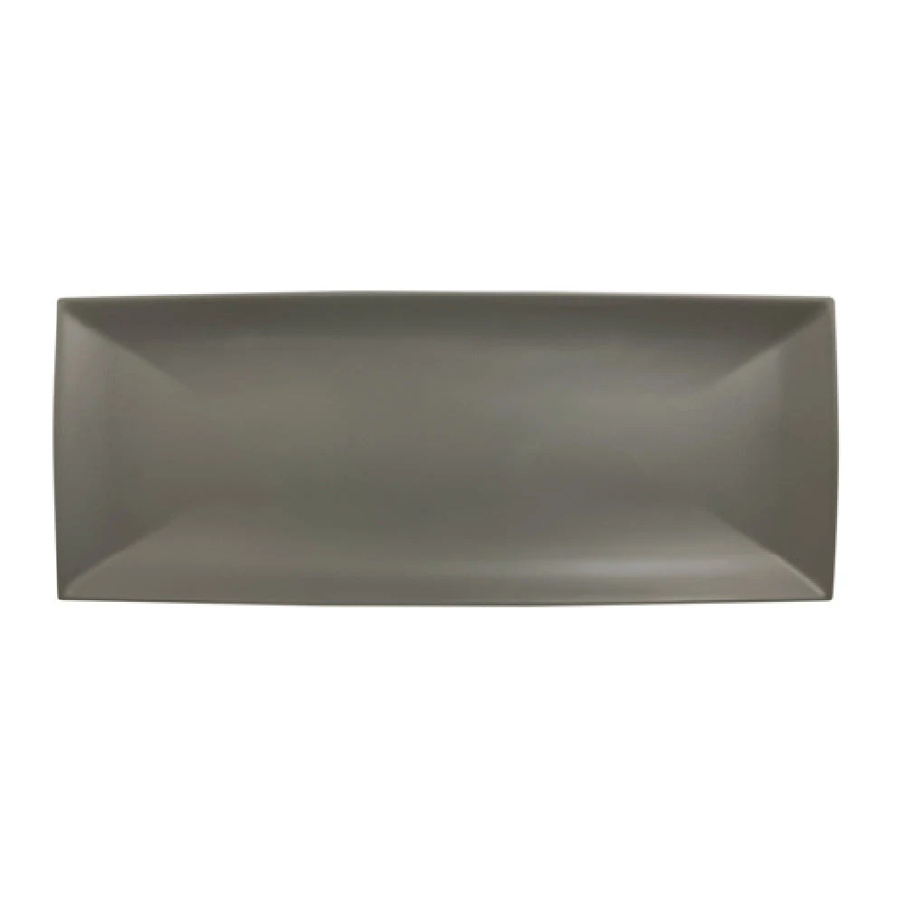 Thunder Group 49208SG 20 Inch Tray Rectangular Break-resistant Melamine Gray
