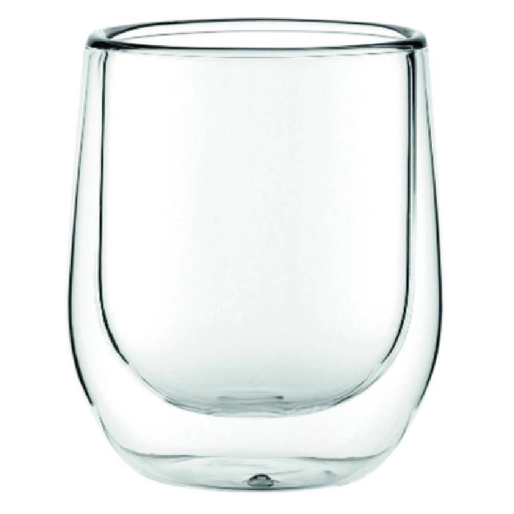 Hospitality Brands HG90043-012 4 Oz Double-Walled Whiskey Glass Clear
