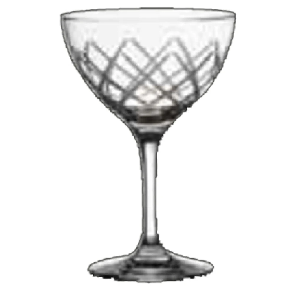 Steelite 4854RC354 8 Oz Crystalline Cocktail Glass 3.75 Inch Classic Design