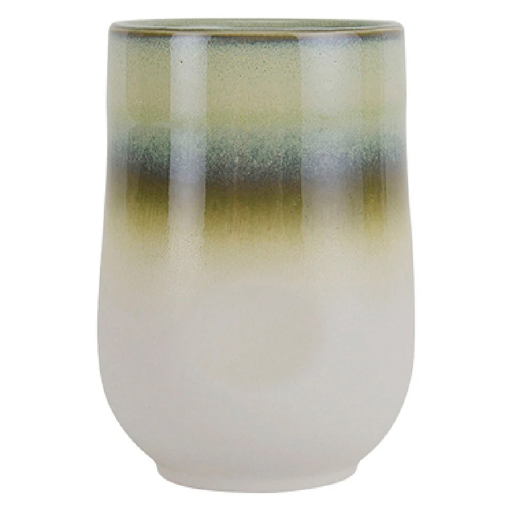 Tuxton GAS-151 10 Oz Lead-Free Ceramic Cocktail Tumbler Round with Microwave and Dishwasher Safe