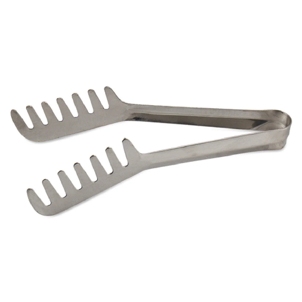 Browne Foodservice 57533 7-1/2 Inch Blunted Tip Tongs Stainless Steel