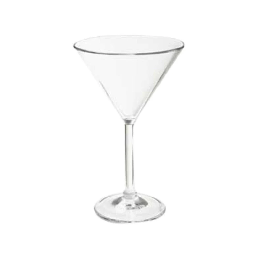 GET Enterprises SW-1402-1-SAN-CL 6 Oz Clear Martini Glass NSF 2 Dozen Packs