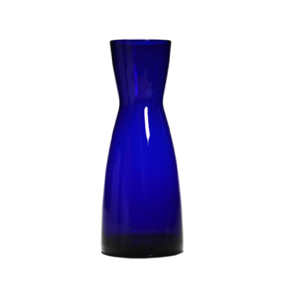 Fortessa 1.25000.BLUE 36.25 Oz Nu Cobalt Glass Wine Bottom Carafe