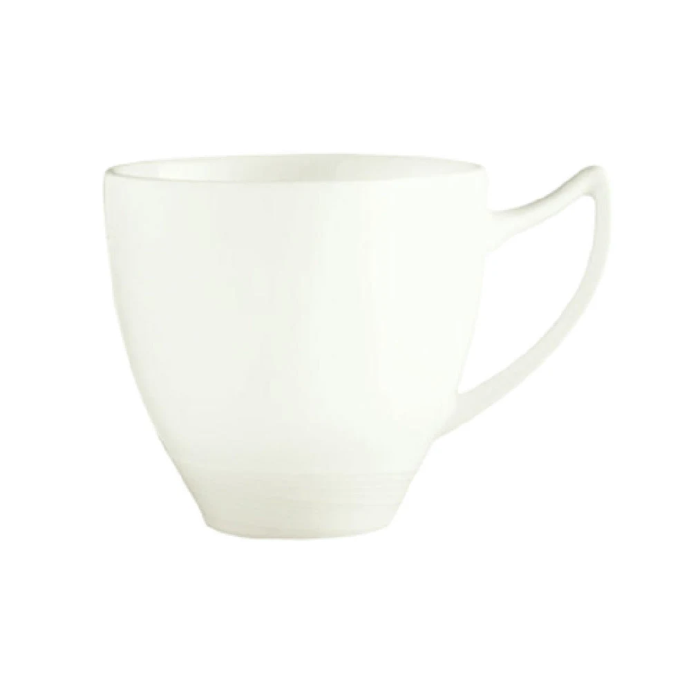 Libbey 987659330 8-1/2 Oz Cup with Handle Porcelain 4-1/4 Inch Diameter