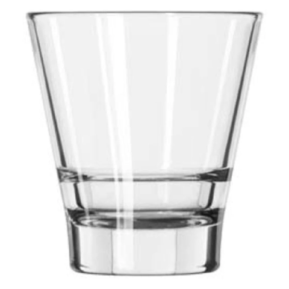 Libbey 15710 9 Oz Stackable Rocks Glass Glass DuraTuff Endeavor 12 Packs