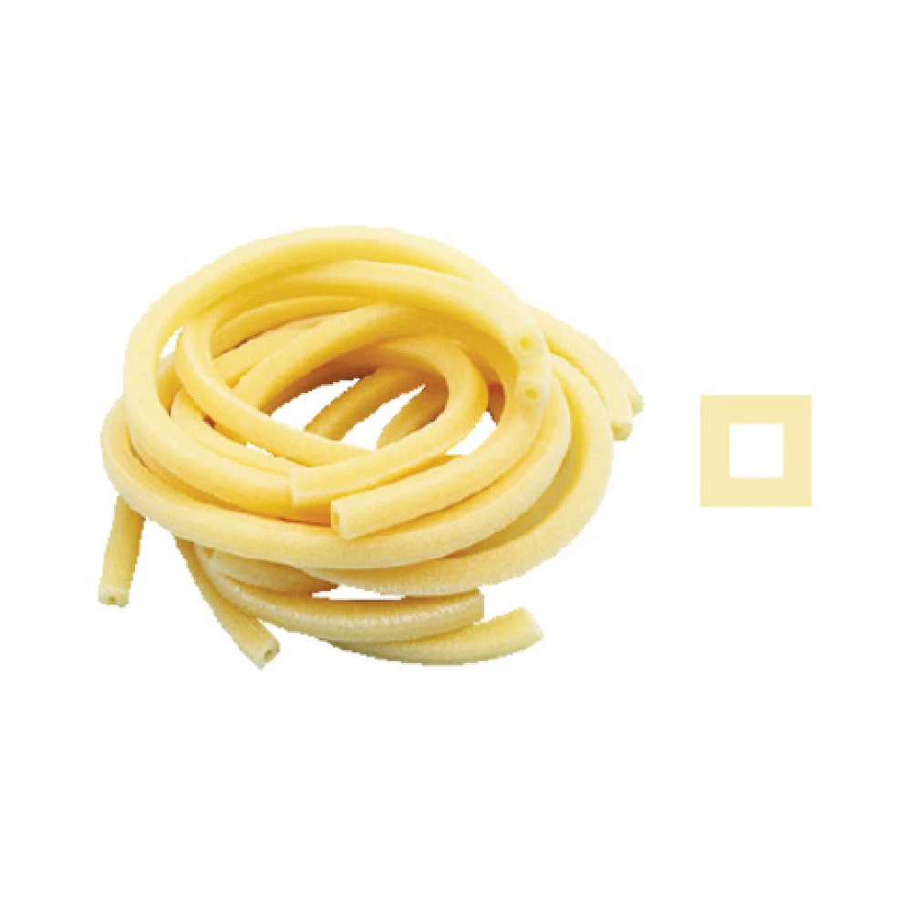 Arcobaleno Pasta Equipment AEX30STELLA#429 3.2mm Square Bucatini Die Bronze