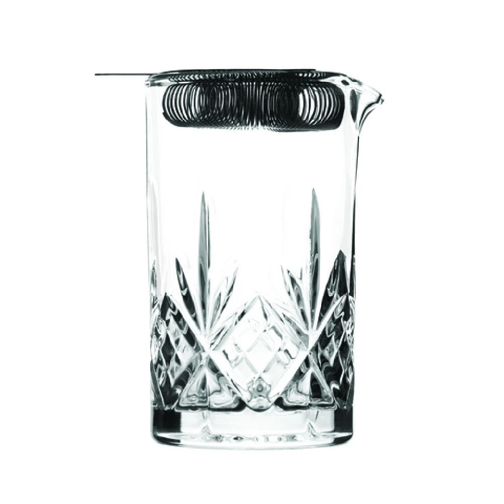 Hospitality Brands HGS27759-001 21 oz Mixing Glass and Strainer Premium Glass