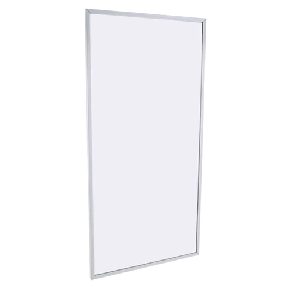 AllPoints B165-1836 36 Inch Mirror Framed Stainless Steel Glass Mirror