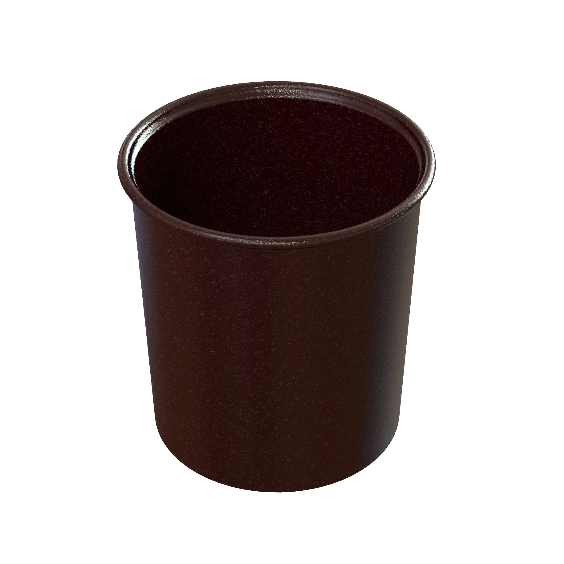 Tablecraft CW1680MRS 2-1/2 Quart Cold Holding Salad Crock Aluminum Maroon Speckle