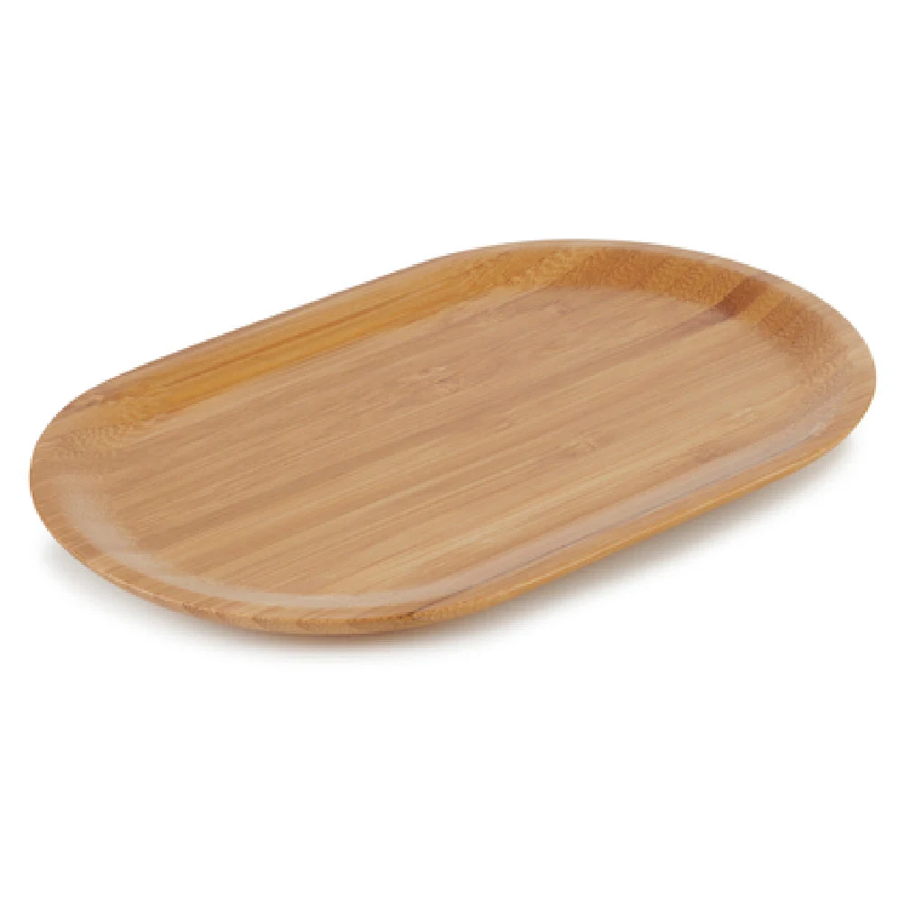Revol 653097 8-1/4 Inch Bamboo Oval Serving Tray for Display