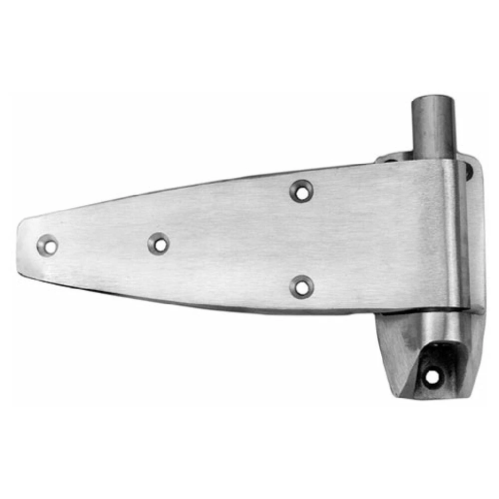 AllPoints 266283 10 Inch Length Right-Hand Offset Flush Mount Hinge Cam Satin Aluminum