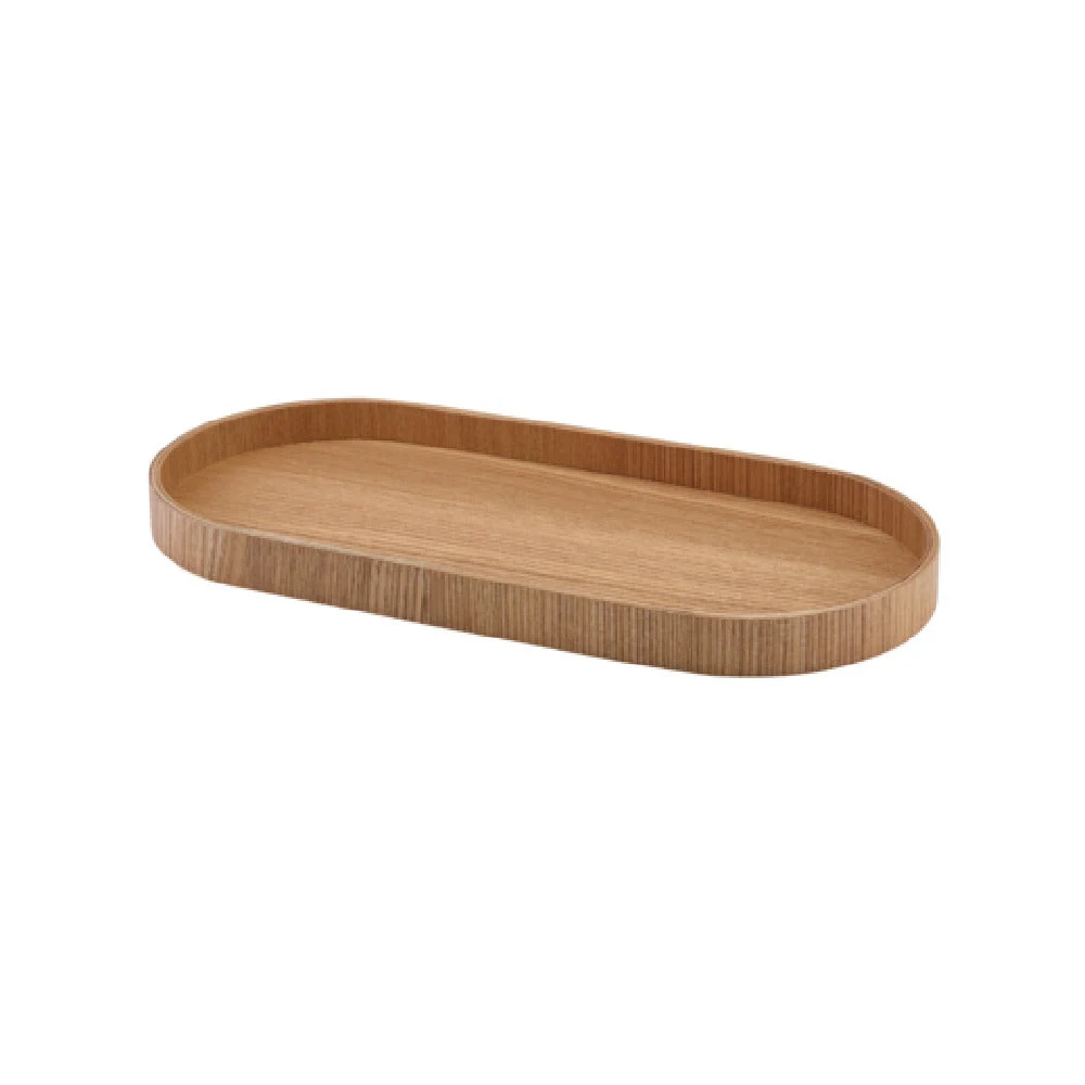 Steelite GWWVTV35L Oval Tray Wood Veneer Light 13.75