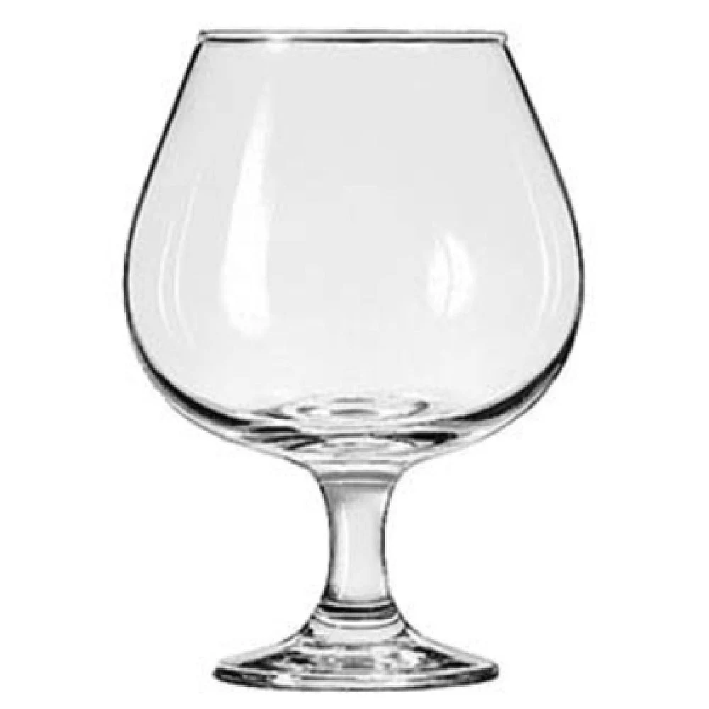 Libbey 3709 22 Oz Brandy Glass with Safedge rim and foot guarantee