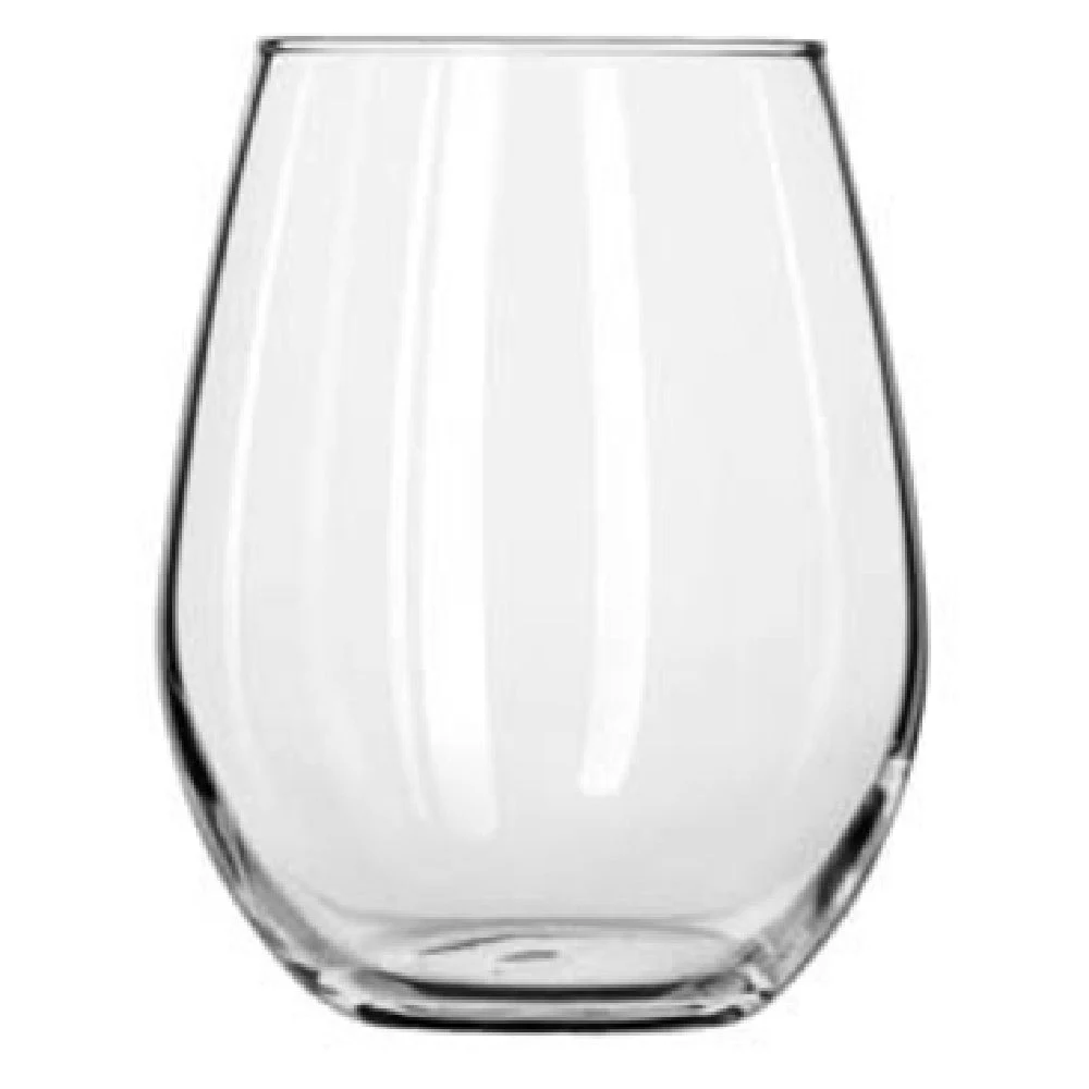 Libbey 217 11-3/4 Oz Wine Glass Stemless Glass White Wine 12 Packs