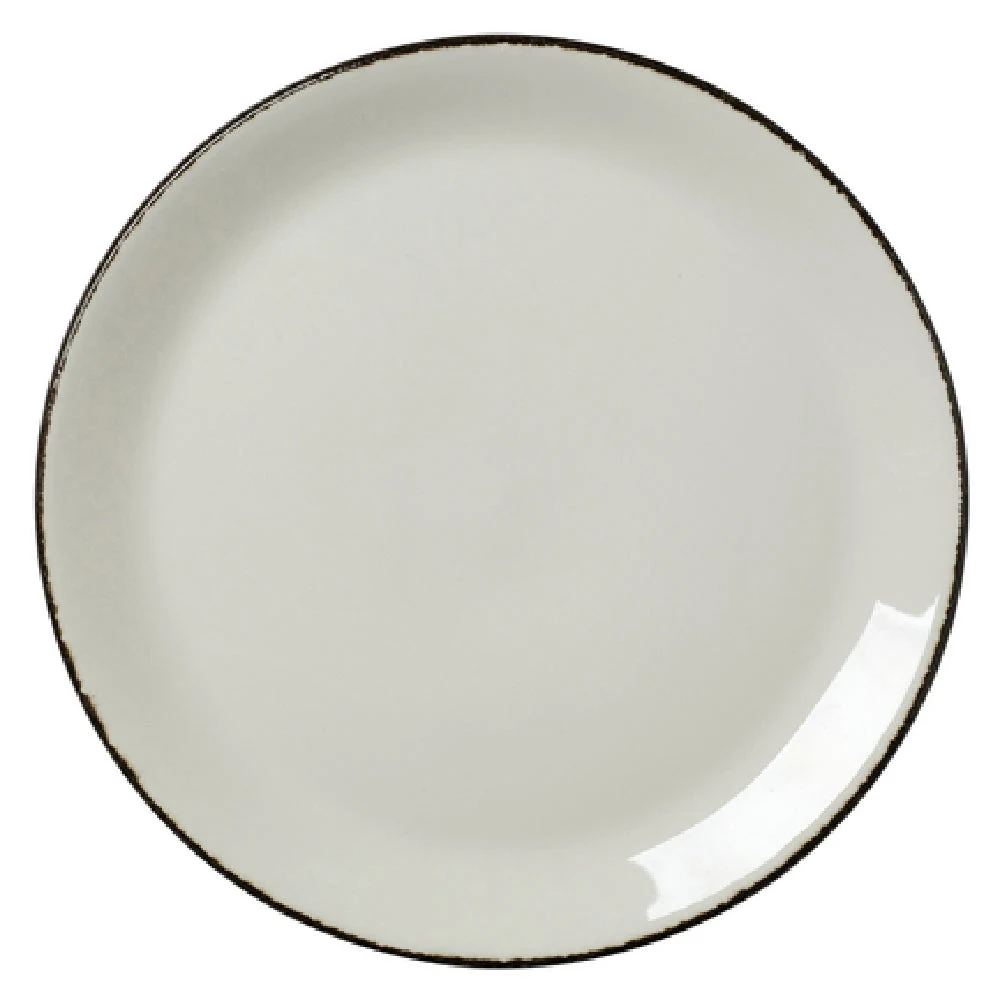 Steelite 17560544 11 Inch Round Coupe Plate Dapple Charcoal China