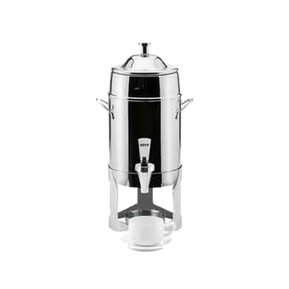 BauscherHepp 15.4877.0050 176 Oz Coffee Urn Canned Heat Countertop Silver-plated Stainless Steel